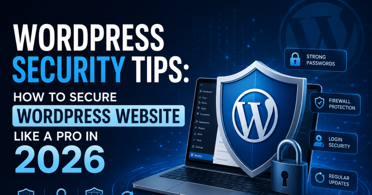 WordPress security tips for 2026