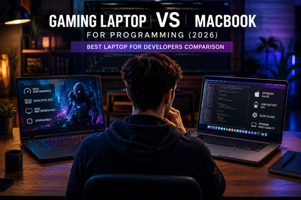 Laptop showdown: gaming vs MacBook