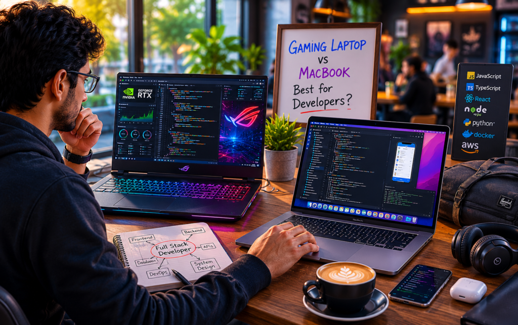 Gaming laptop vs MacBook for devs