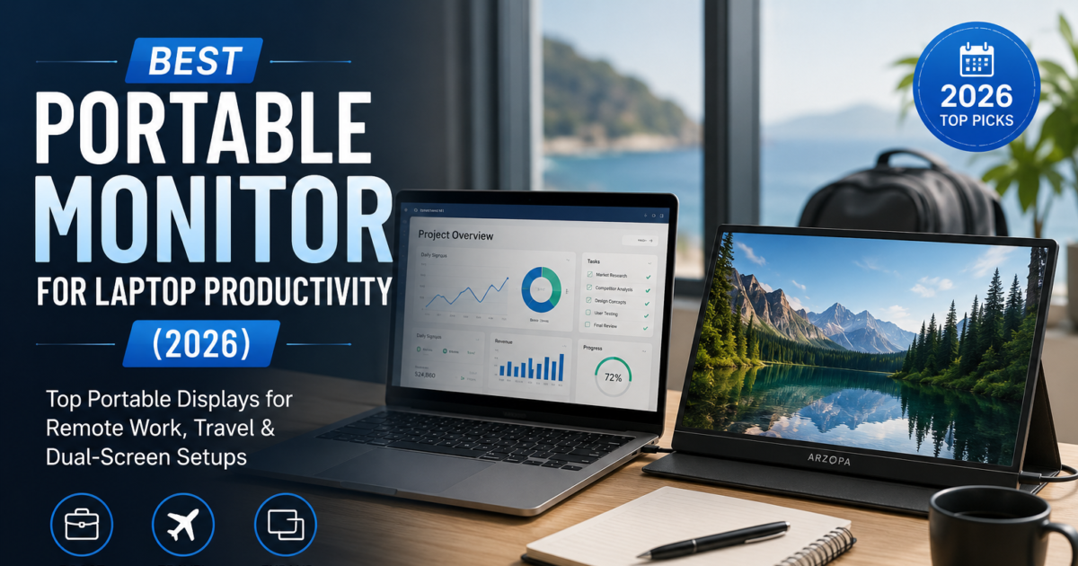 best portable monitor for laptop productivity