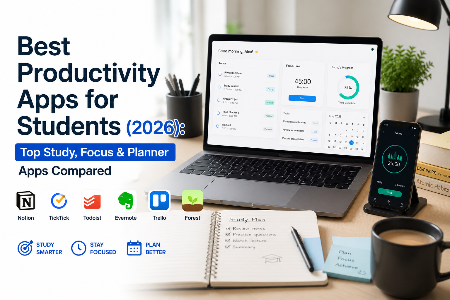 study productivity apps