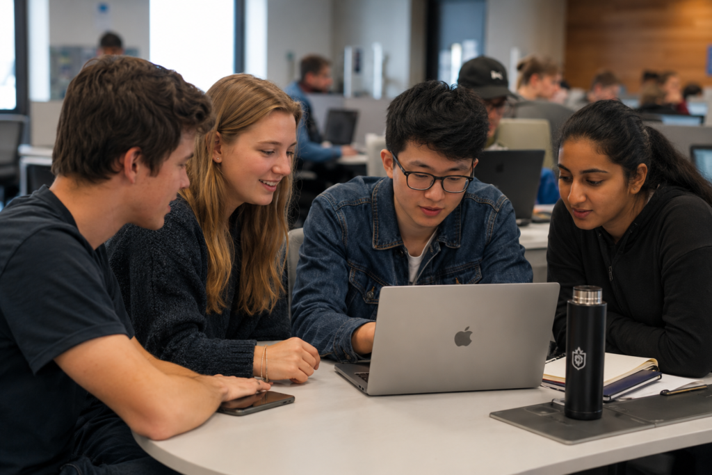 Collaborative work in a modern space