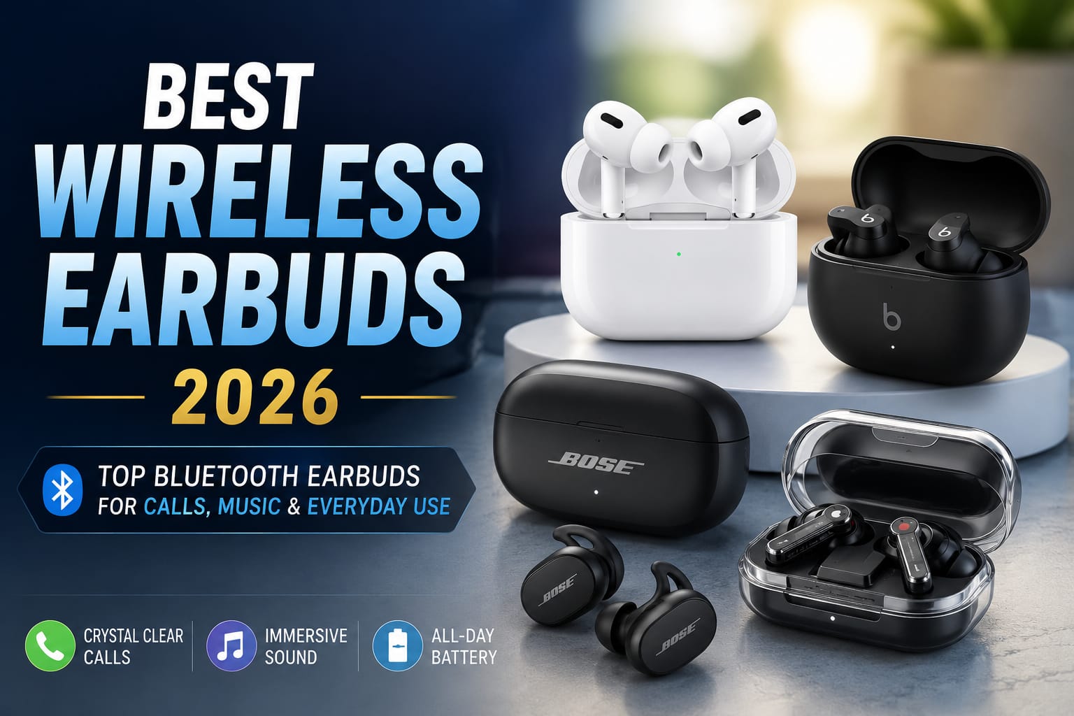 best wireless earbuds 2026
