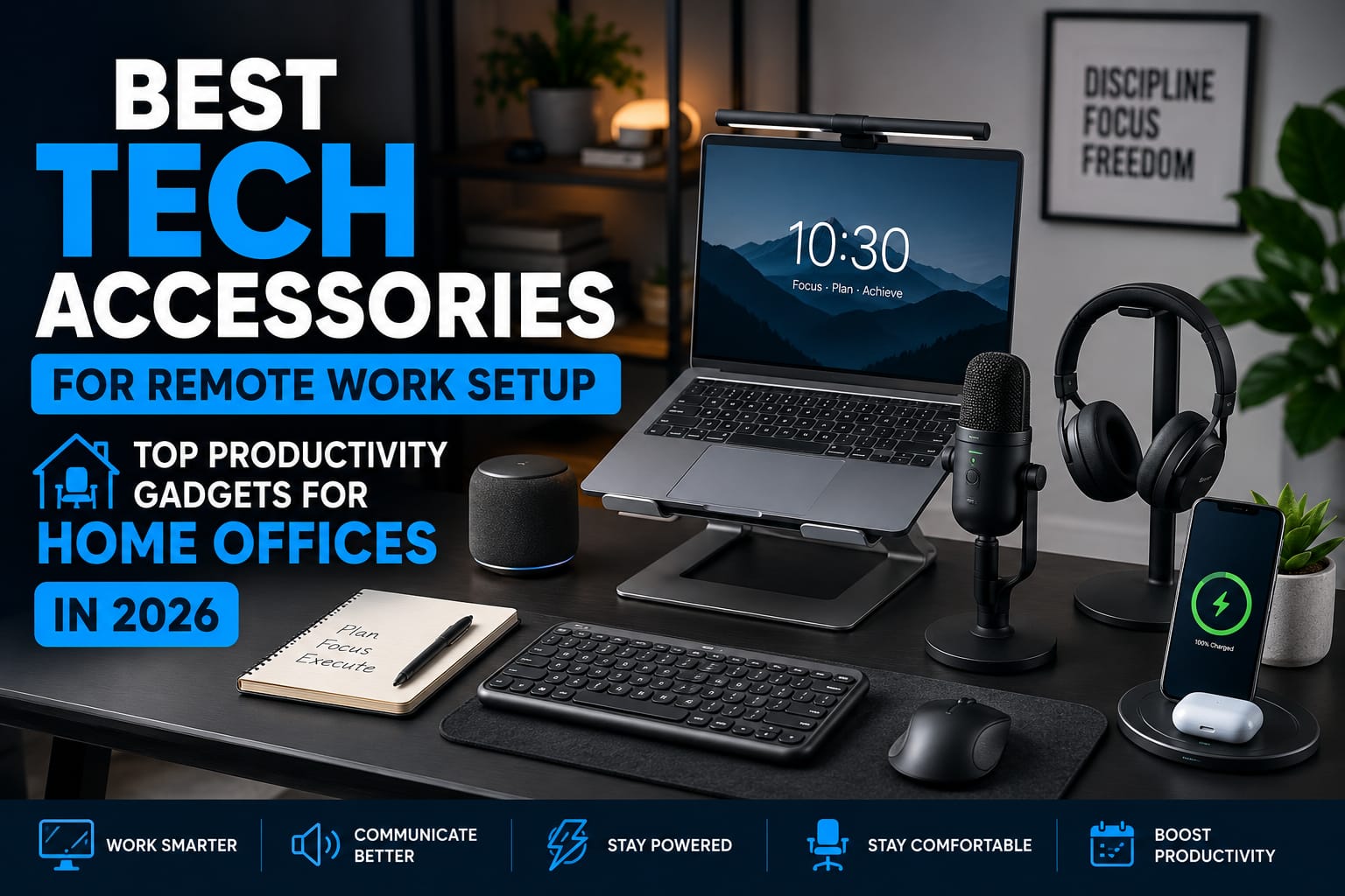 best tech accessories for remote work setup