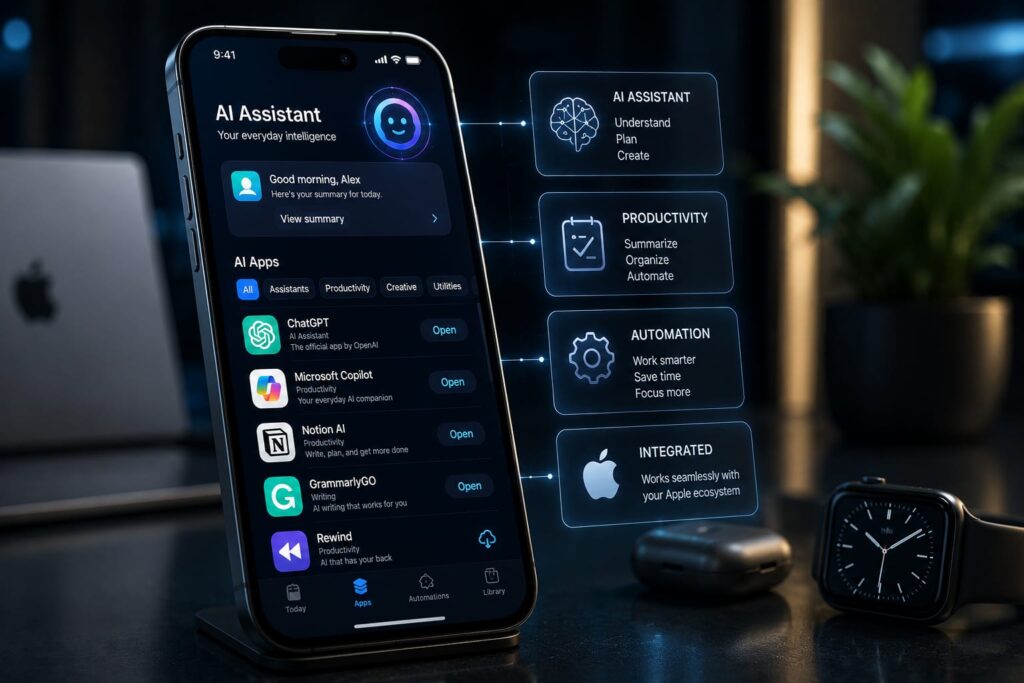 best ai apps for iphone